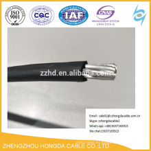 Cable conductor de aluminio aislado de aluminio 2/0 awg